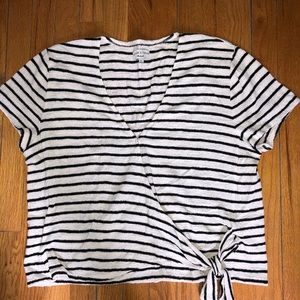 BOGO Madewell Texture and Thread Stripe Top